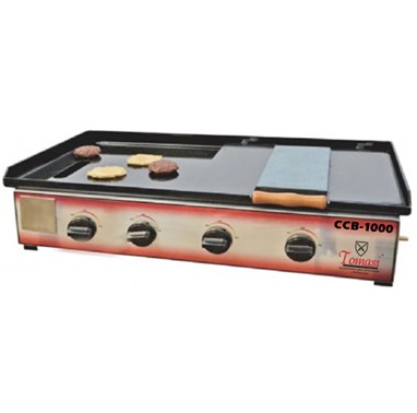 CHURRASQUERA PROFESIONAL A GAS  (1 metro )